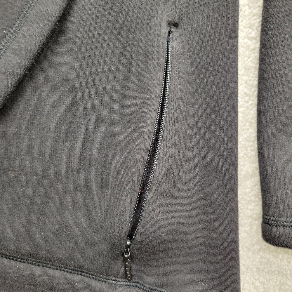 Athleta Pullover Women's Large Tall Cozy Karma Asymmetrical Black Wrap Studio - Picture 12 of 13